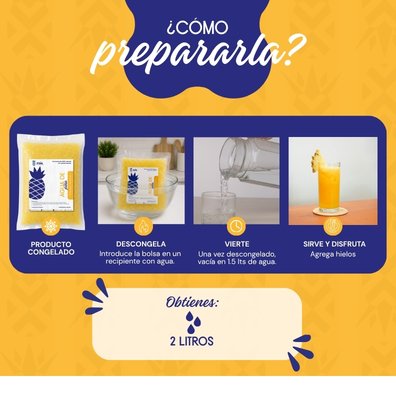 Agua de piña: fotografía 3