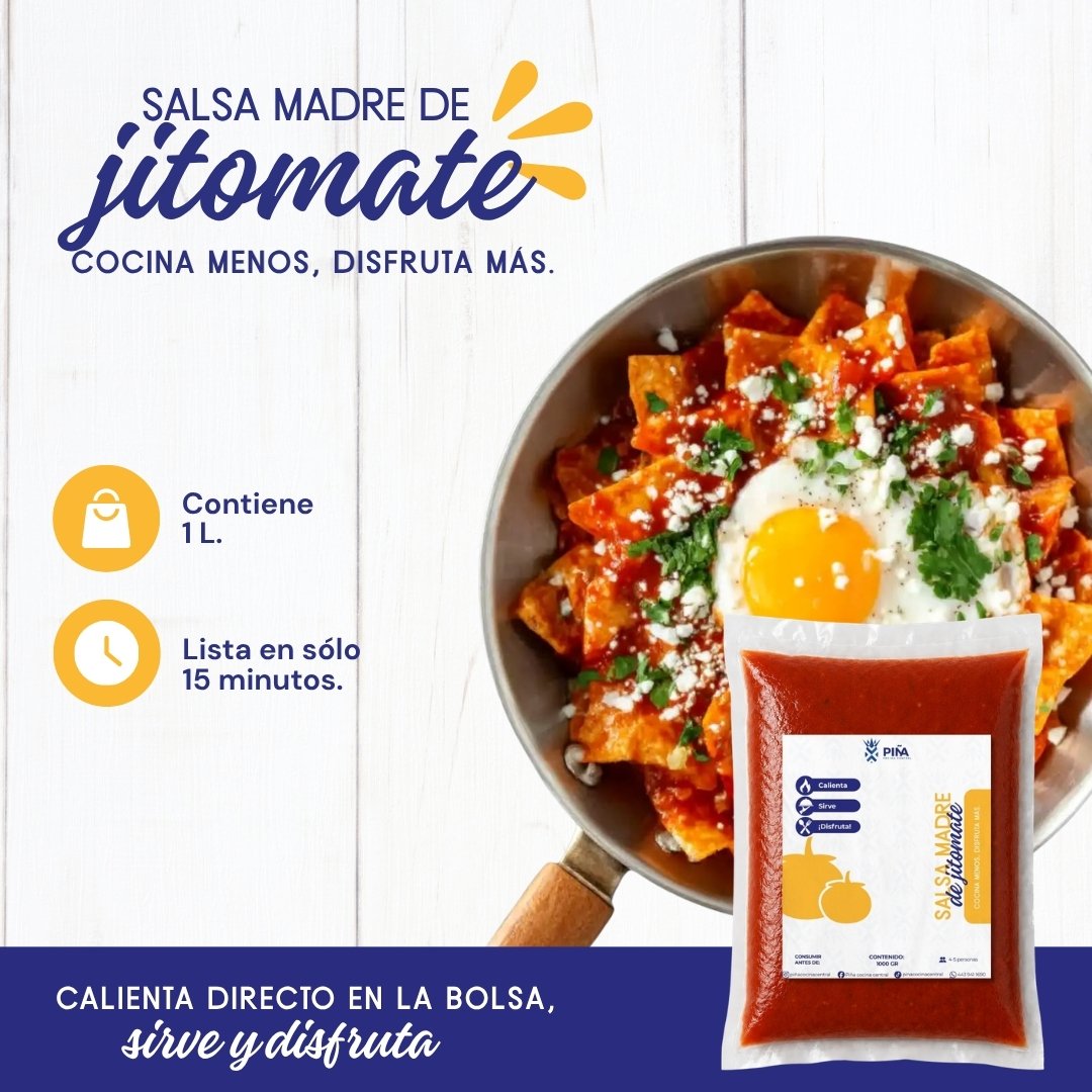 Salsa madre de jitomate: fotografía 2